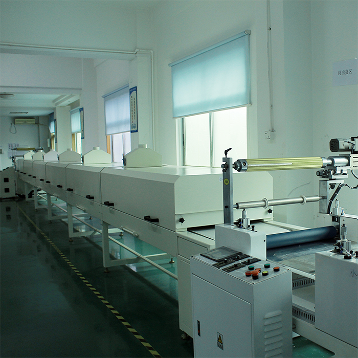 Thermal conductive pad production line