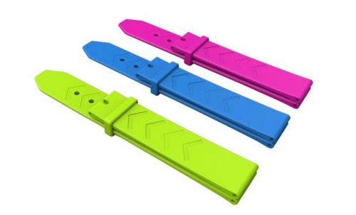 Silicone watch band